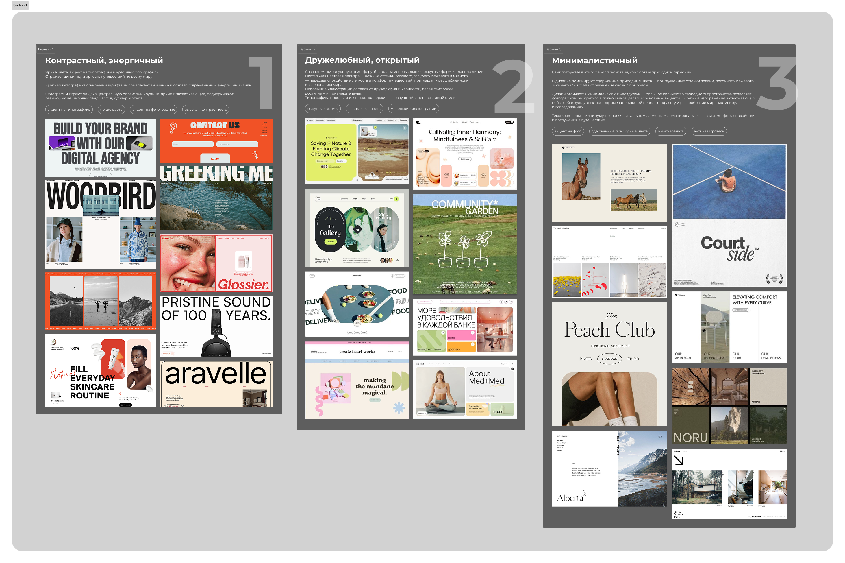 Мудборды и стилистика